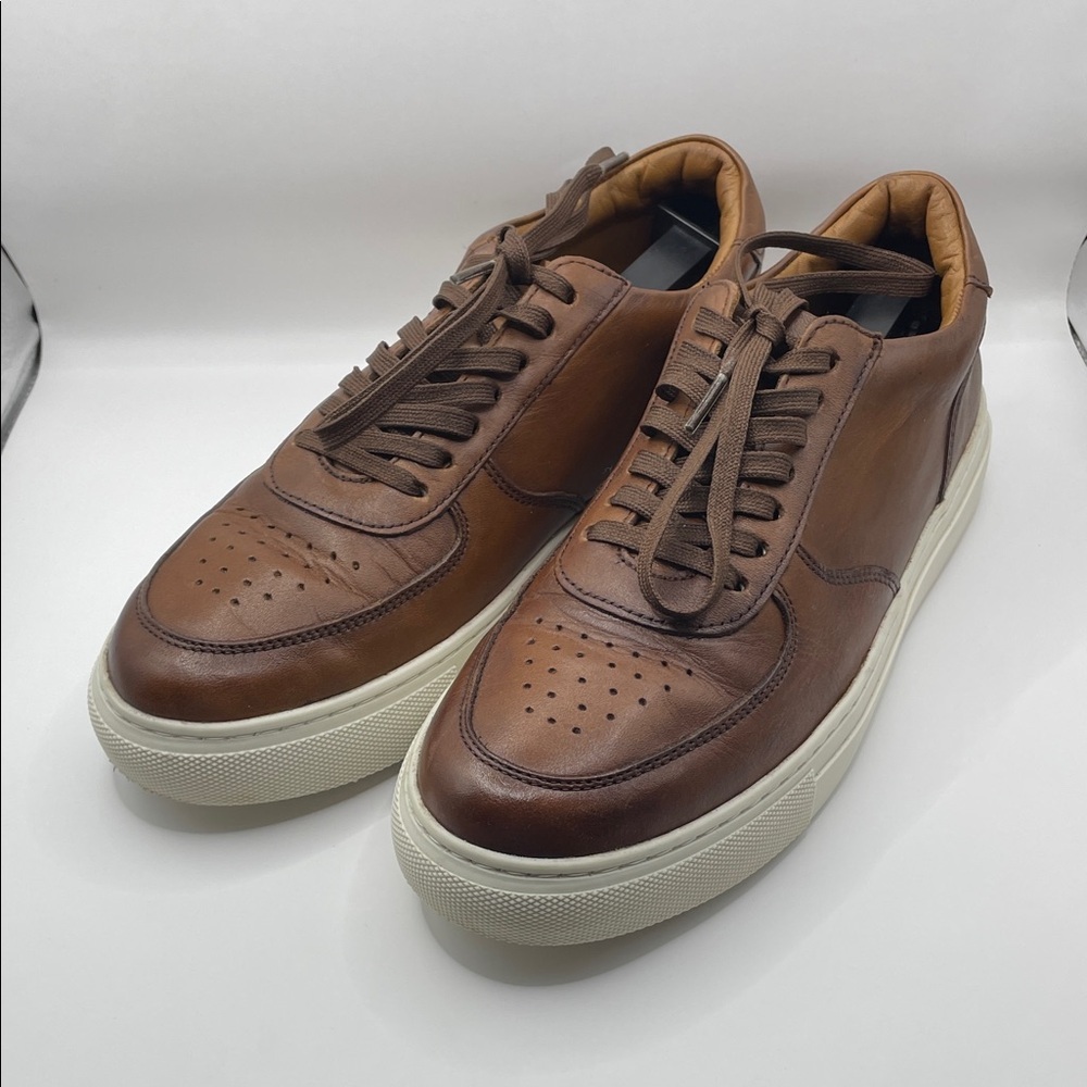 Thursday - Classic Court Leather Sneaker - Brown - 7.5
